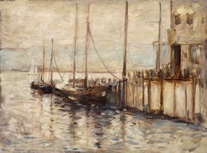 Fishing Boat in a Harbor