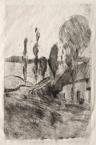 French Landscape, c1884-1889 by John Henry Twachtman