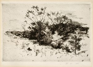 Landscape near Cincinnati by John Henry Twachtman