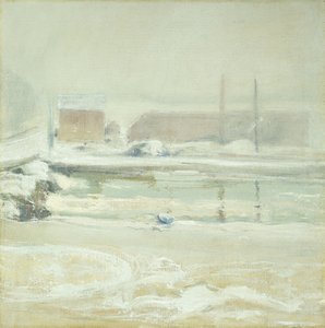 River Scene at Cos Cob by John Henry Twachtman
