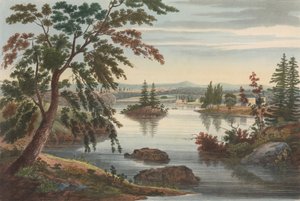 View Near Fort Miller No. 10 later changed to No. 9 of The Hudson River Portfolio