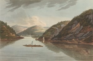 View Near Fort Montgomery No. 22 later changed to No. 18 of The Hudson River Portfolio by John Hill