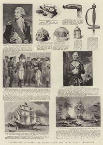 Interesting Pictures and Relics from the Royal Naval Exhibition by John Hoppner