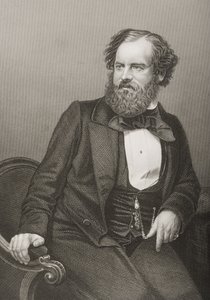 Albert Smith, engraved by D.J. Pound from a photograph, from 