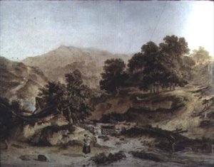 Welsh Landscape by John James Chalon