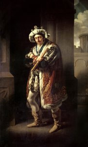 Edmund Kean as Richard III by John James Halls