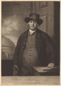 Richard Tattersall by John Jones after Thomas Beach