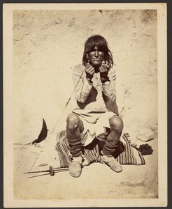 A Moki Spinning by John K. Hillers
