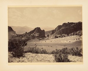 Landscape with Wagon by John K. Hillers