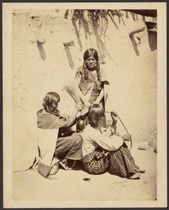 Moki Hairdresser by John K. Hillers