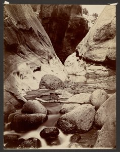 Tantalus Creek, Tributary of Fremont River by John K. Hillers