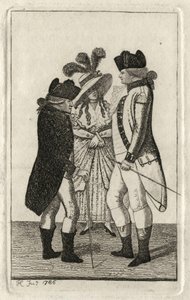 Captain Page; Captain Vicars; with an Admirer by John Kay