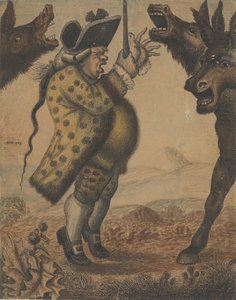 Mr. Alexander Campbell, Organist, Conducting Three Braying Asses by John Kay
