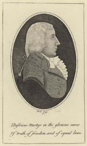 Portrait of Thomas Muir by John Kay