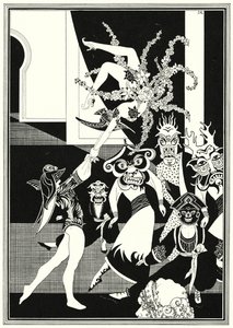 Illustration for The Story of Aladdin and the Wonderful Lamp by John Kettelwell