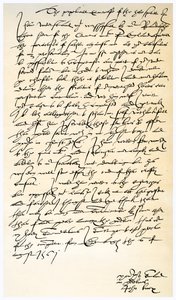 Letter from John Knox to Sir Nicholas Throgmorton, 6th August 1561 by John Knox