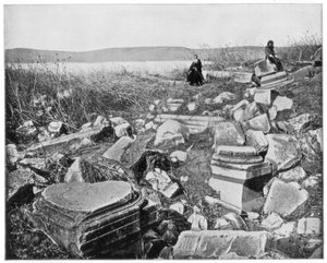 Capernaum, Galilee, Palestine, Late 19th Century by John L. Stoddard
