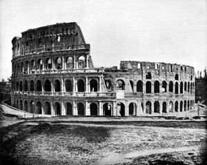 Exterior of the Colosseum, Rome by John L. Stoddard