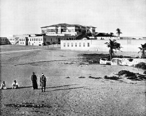 Palace and Harem, Alexandria, Egypt by John L. Stoddard