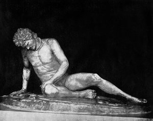 The Dying Gaul, Capitol, Rome, 1893 by John L. Stoddard