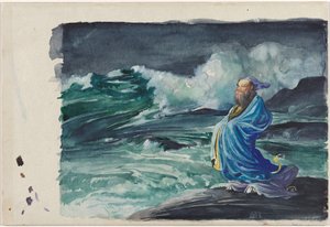 A Rishi Stirring Up a Storm by John La Farge