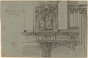Trinity Church, Boston (nave) - Mural Study