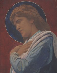 A Saint by John La Farge or Lafarge