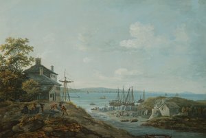Loading Slate at Bangor Ferry