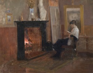 A Quiet Day in the Studio