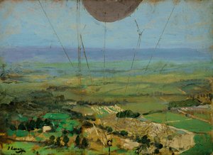 From a Kite Balloon, Roehampton by John Lavery