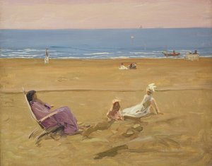 On the Beach by John Lavery