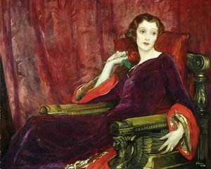 The Red Rose, 1923 by John Lavery