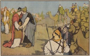 Esau Welcomes Jacob Back to his Own Country by John Lawson