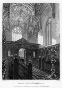 Brazen Nose Brasenose College Chapel, Oxford University