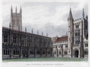 The Cloister, Magdalen College, Oxford University