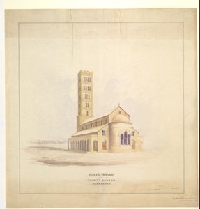 Trinity Church, Karachi, September 1856 by John Le Mesurier