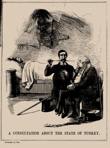 A Consultation about the State of Turkey. Punch, September 17, 1853 by John Leech