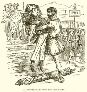 A Lictor is Sent to Arrest Publilius Volero