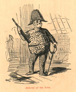 Admiral of the Time by John Leech