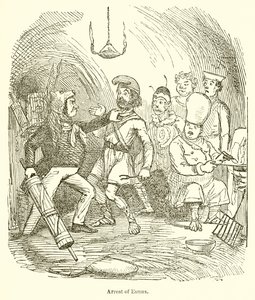 Arrest of Eunus by John Leech