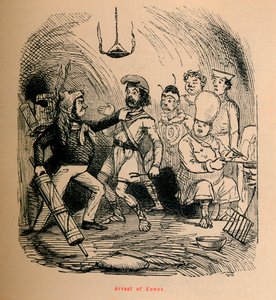 Arrest of Eunus, 1852 by John Leech