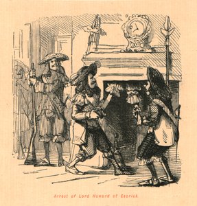 Arrest of Lord Howard of Escrick by John Leech