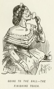 Going to the Ball-The Finishing Touch by John Leech