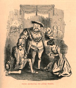 Henry pardoning the young Couple by John Leech