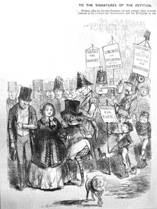 How the Chartist Procession Might Have Looked, 1848