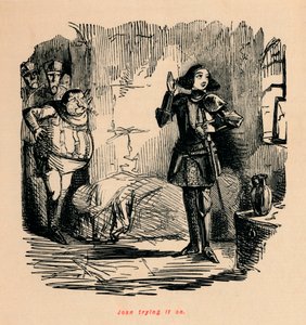 Joan Trying It On by John Leech