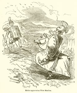 Metius Aggravating Titus Manlius