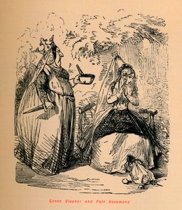Queen Eleanor and Fair Rosamond, c. 1860