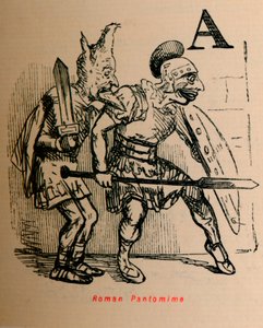 Roman Pantomime by John Leech