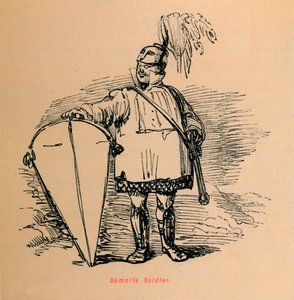 Samnite Soldier, 1852 by John Leech